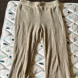 Sincerely Jules Textured Cream Lounge Pants